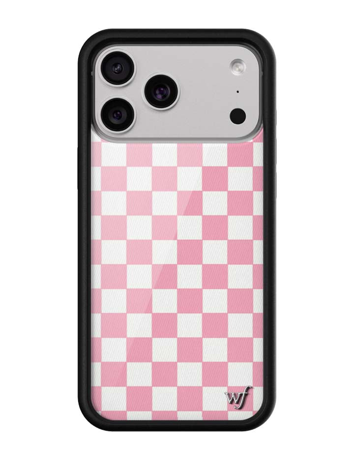 Checkers | Pink iPhone Case