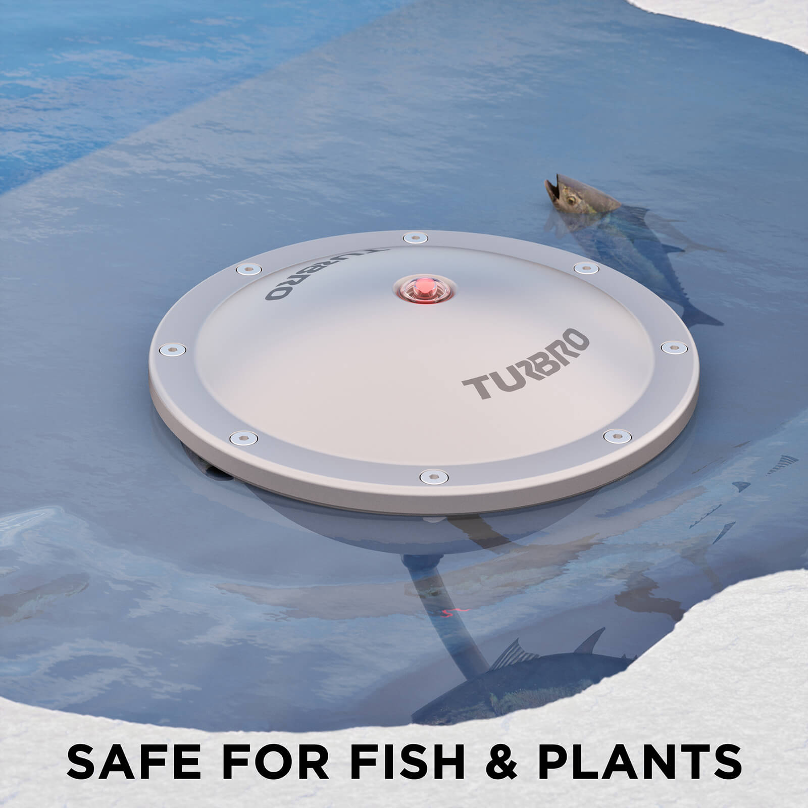 (Open Box) Neighborhood PD400A Pond Deicer – TURBRO, view 2