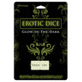 Love Spark Cove | Intimate Apparel, Pleasure Shop & Free Shipping Glow-in-the-Dark Erotic Dice — main product shot