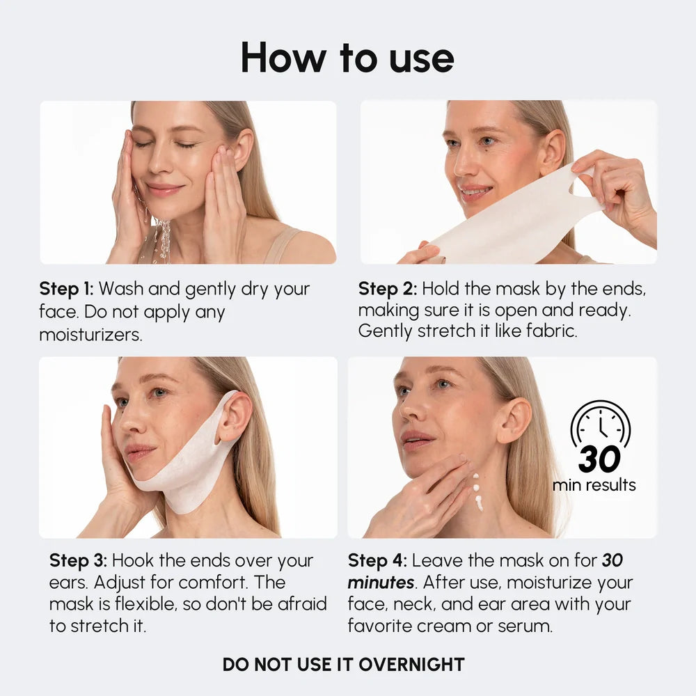 Maree PDRN V-line Lifting Mask — color detail