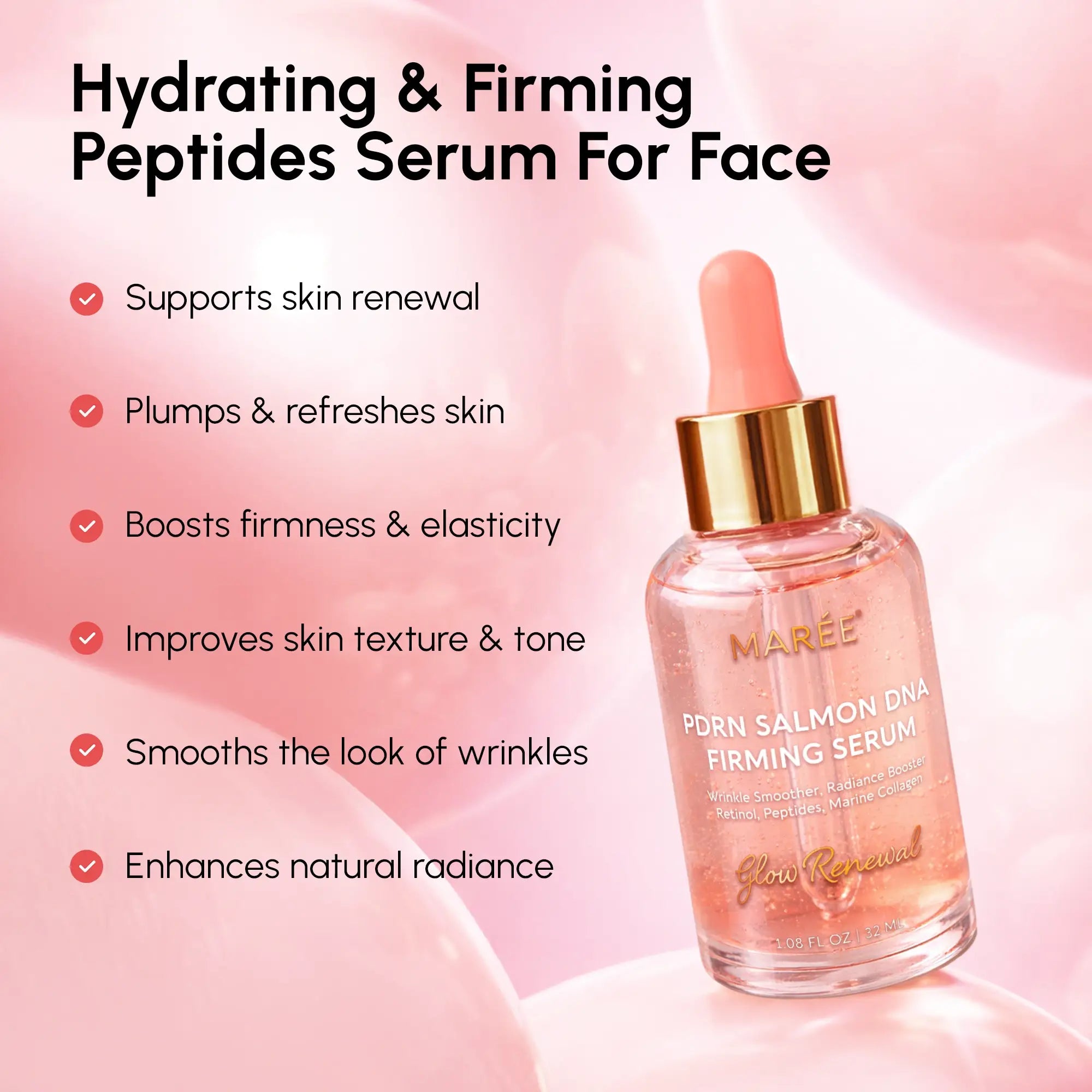 Maree Firming & Renewing PDRN Serum — lifestyle context