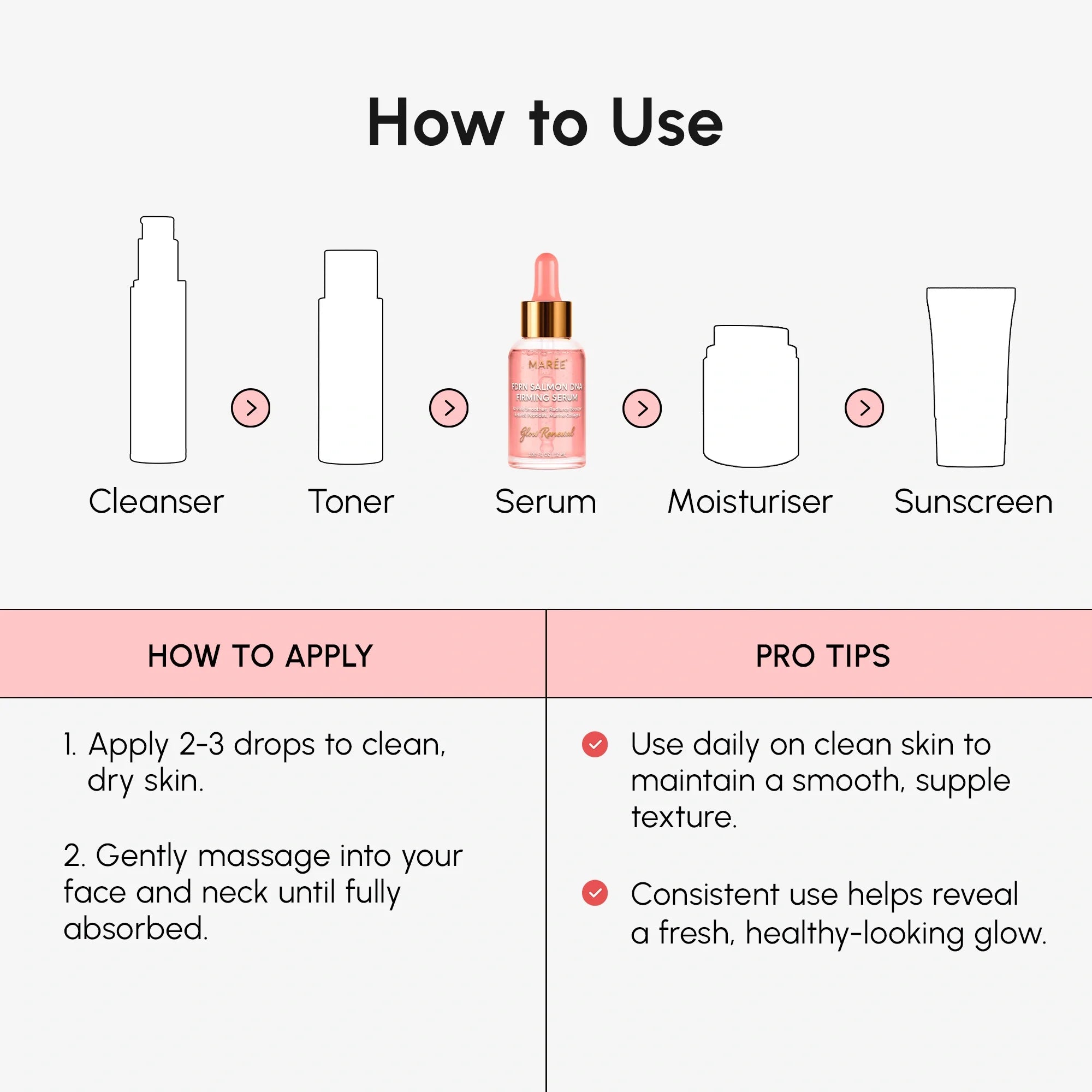 Maree Firming & Renewing PDRN Serum — size reference