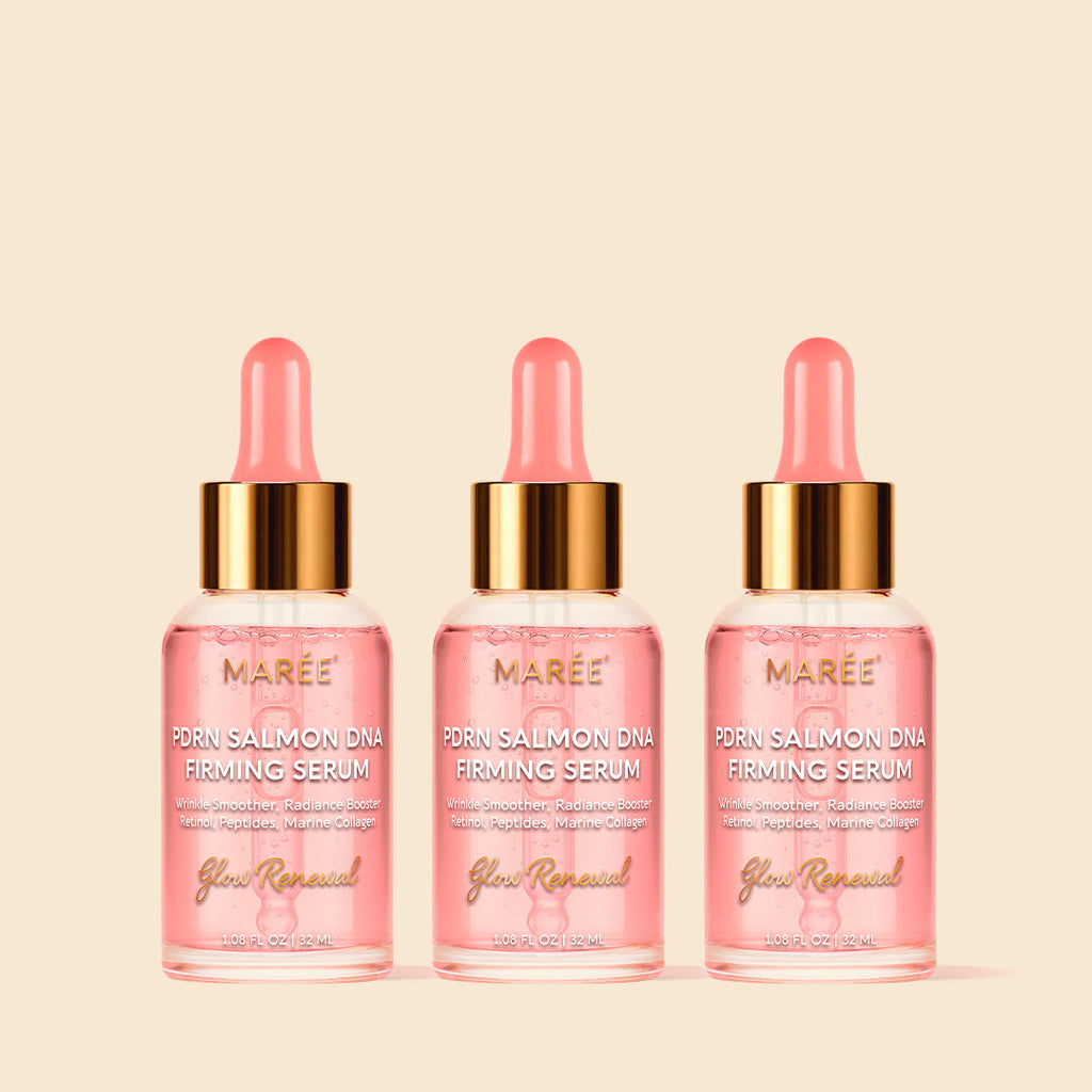 Maree Firming & Renewing PDRN Serum — comparison shot