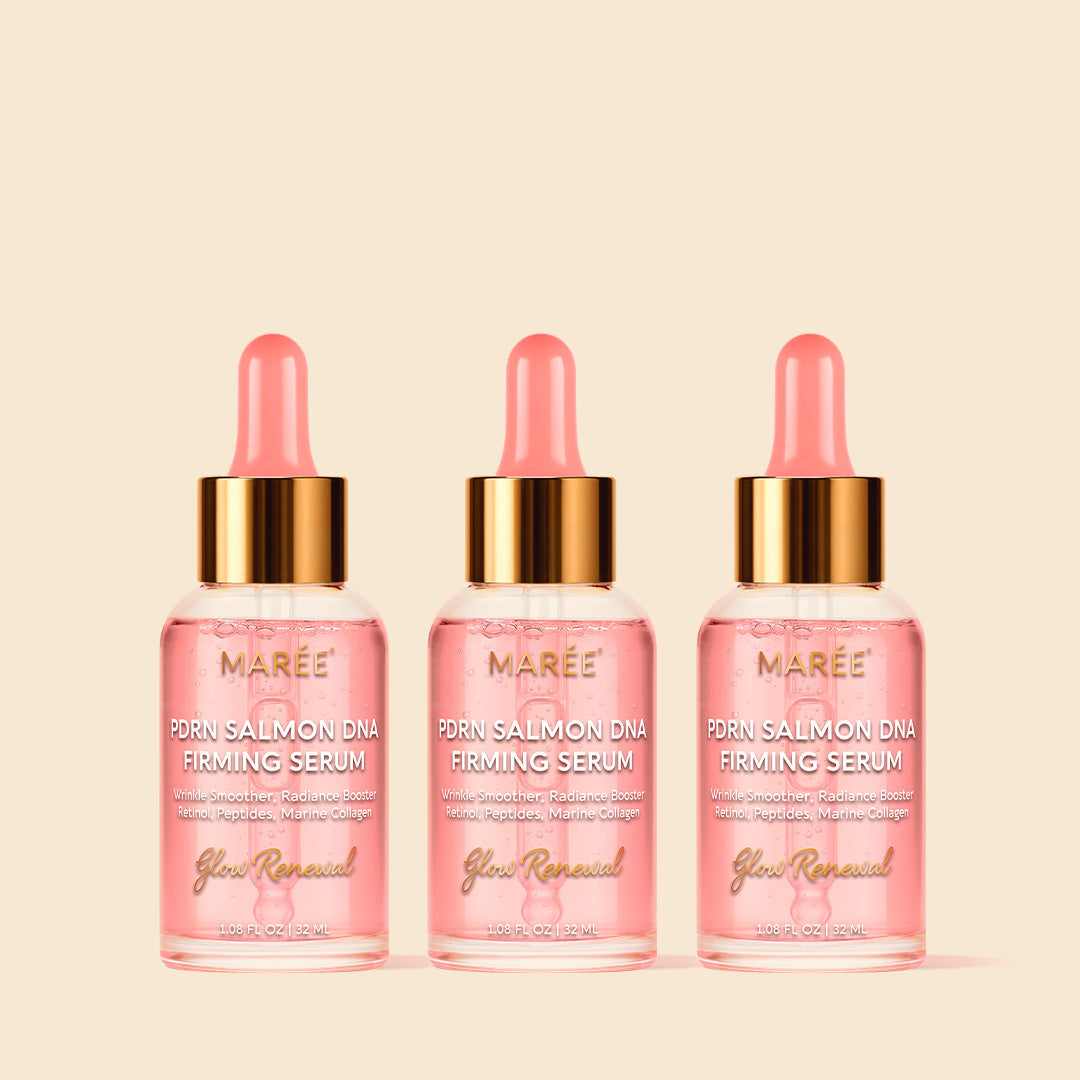 Maree Firming & Renewing PDRN Serum — comparison shot