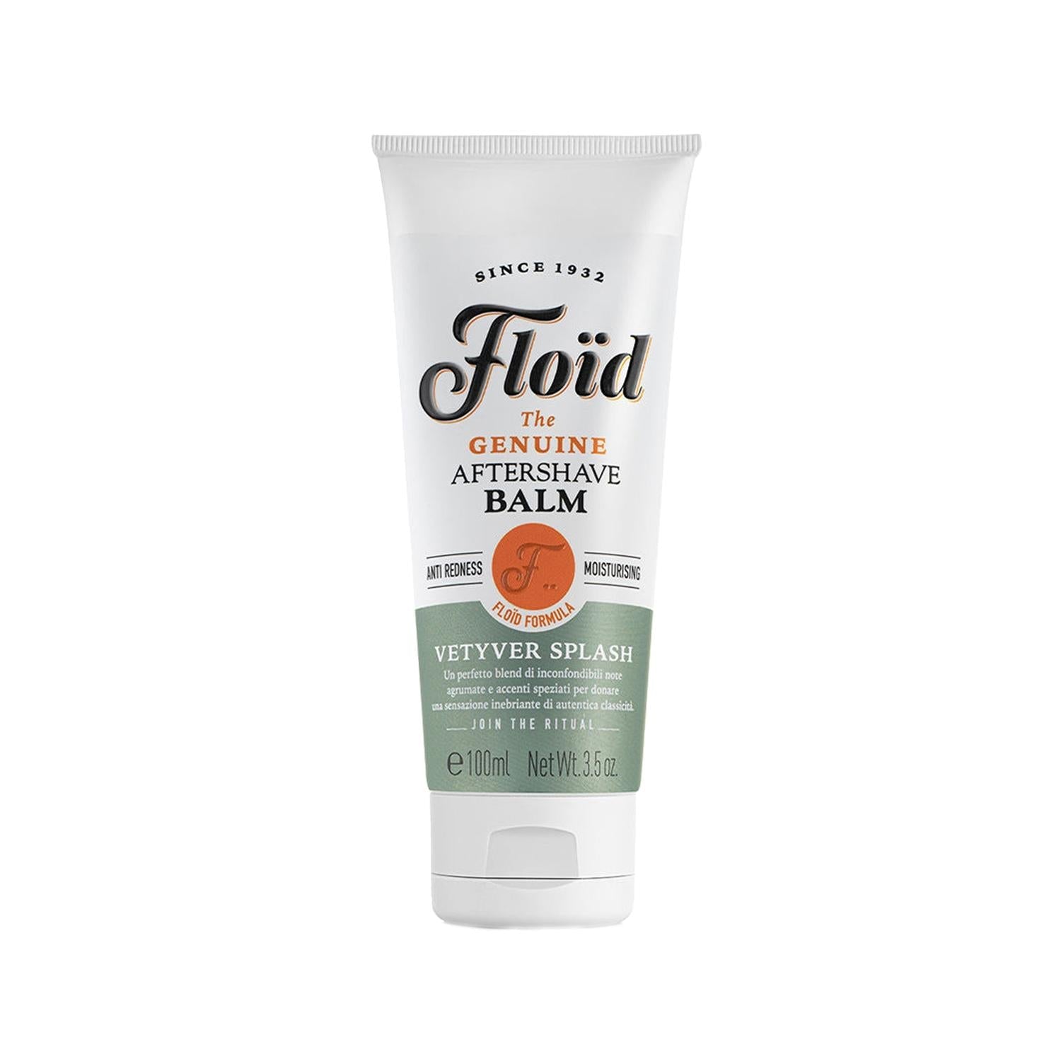 Floid Vetiver Splash After Shave Balm 100ml - Soothing Moisturizing Men's Grooming Skincare
