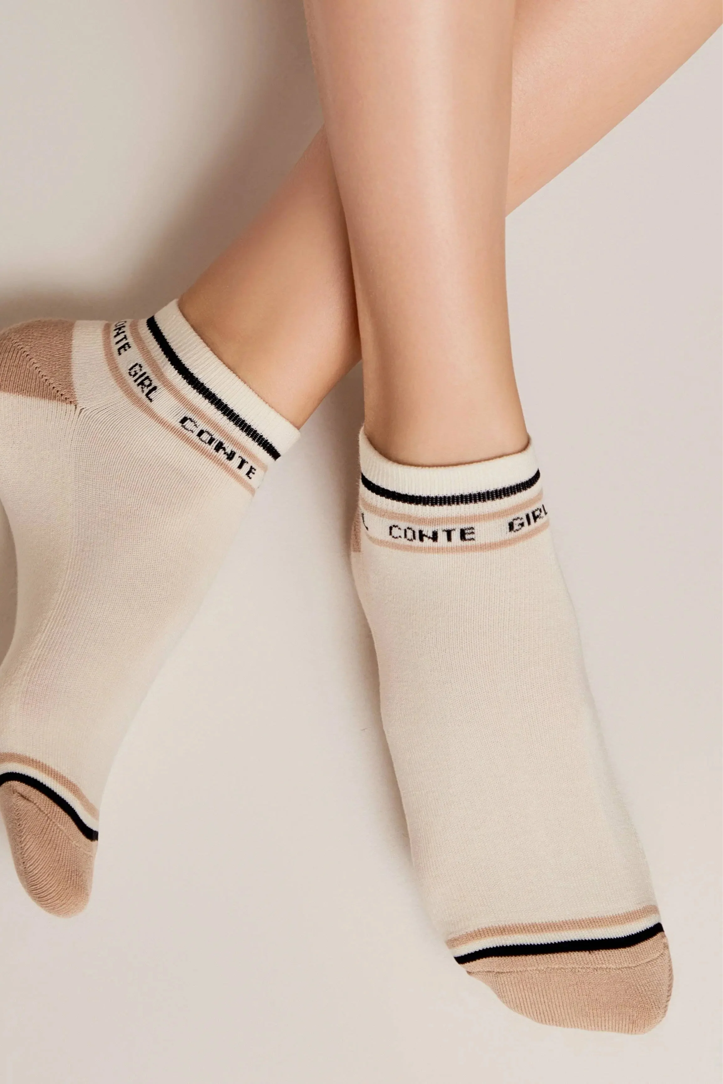 TheRanok.com Cotton Ankle Socks Conte Active 572 - Terry Foot — lifestyle context