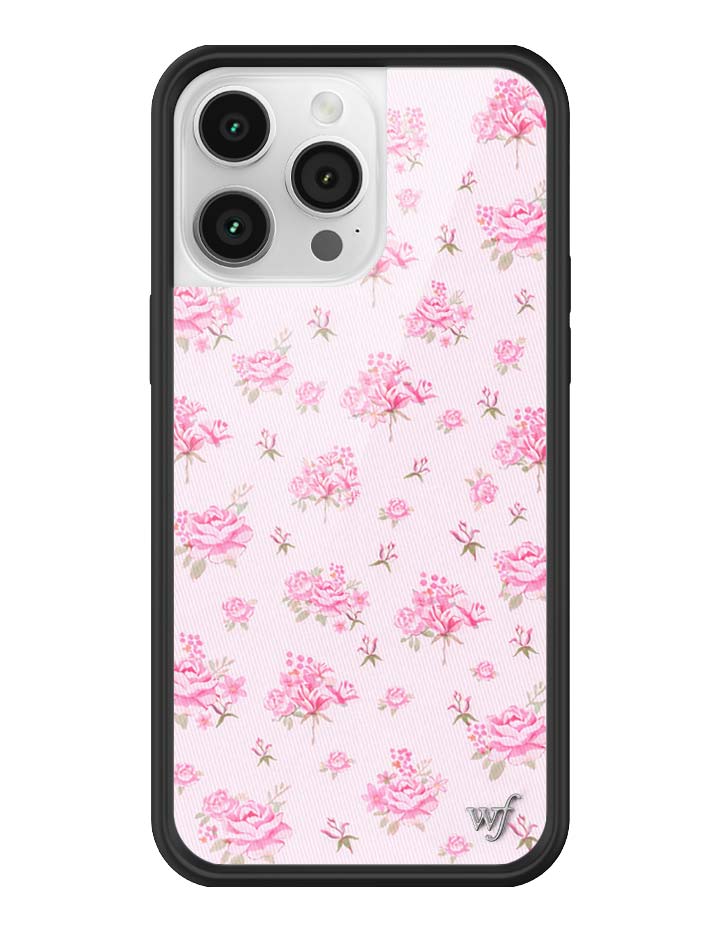 Wildflower Cases Forget Me Not Floral | Pink iPhone Case — comparison shot