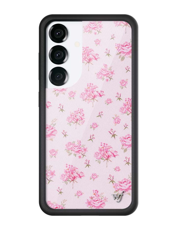 Wildflower Cases Forget Me Not Floral | Pink Samsung Galaxy Case — in-use photo