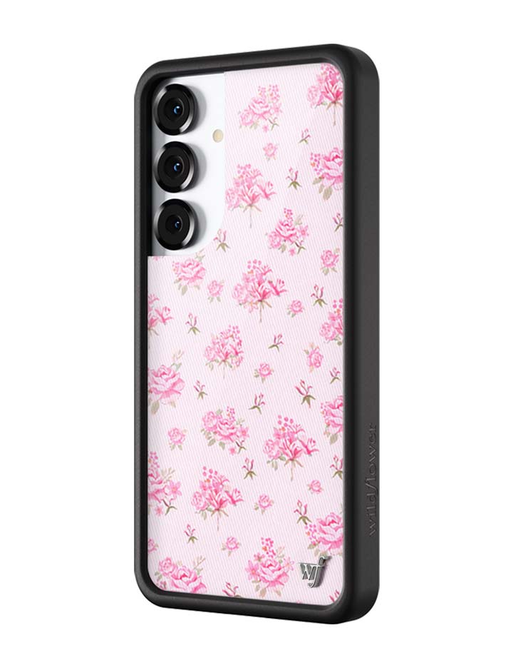 Wildflower Cases Forget Me Not Floral | Pink Samsung Galaxy Case — alternative angle