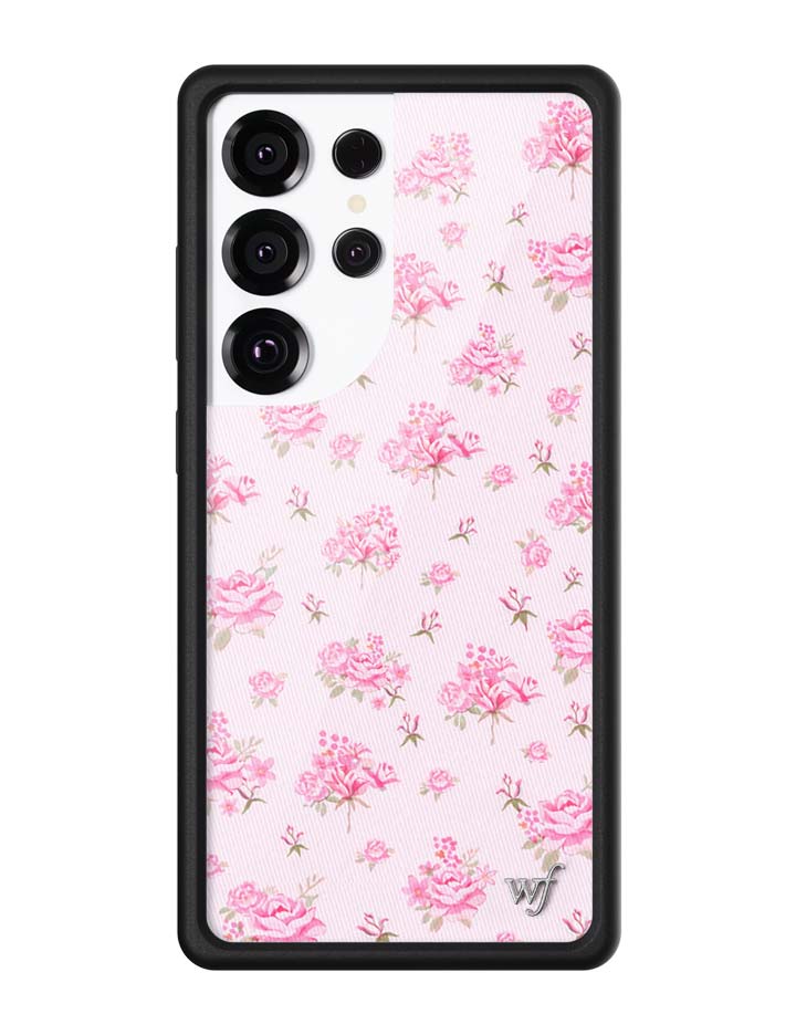 Wildflower Cases Forget Me Not Floral | Pink Samsung Galaxy Case — main product shot
