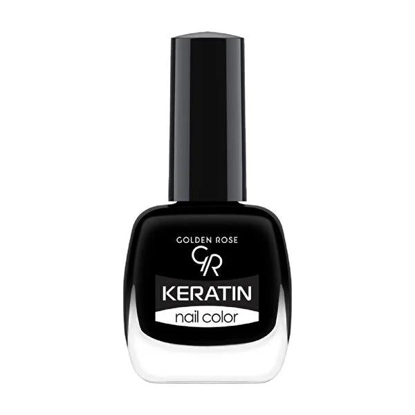 Golden Rose Keratin Nail Polish - Long Lasting Shiny Finish, Rich Color Options