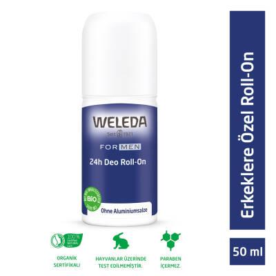 Weleda Natural Deodorant for Men, Aluminum-free Roll-On Deodorant with Organic Essential Oils - 1.69 fl oz