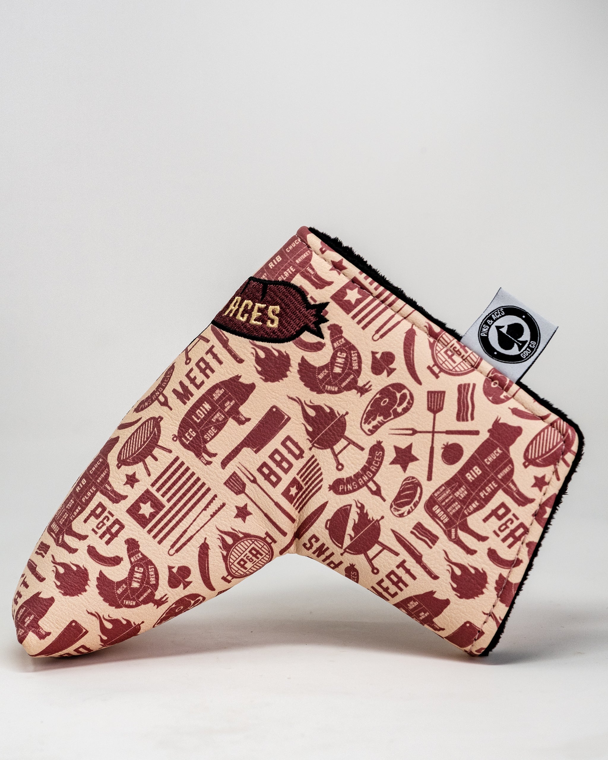 BBQ Links Blade Putter Cover – Pins and Aces, view 5