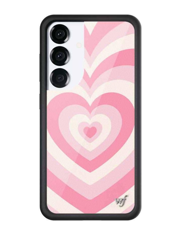 Wildflower Cases Latte Love | Rose Samsung Galaxy Case — in-use photo