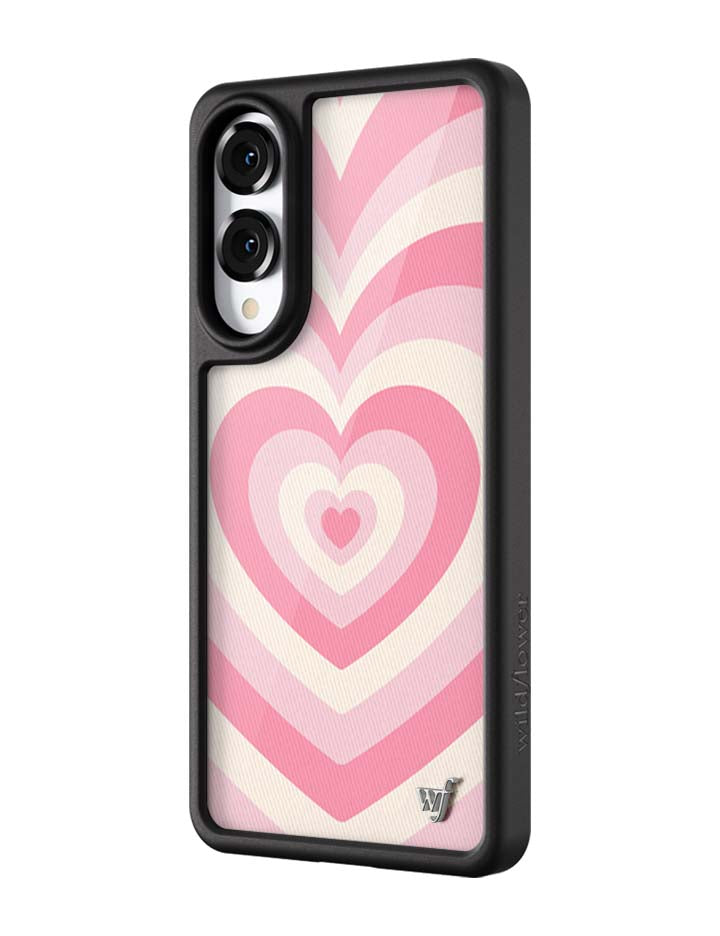 Wildflower Cases Latte Love | Rose Samsung Galaxy Case — side view