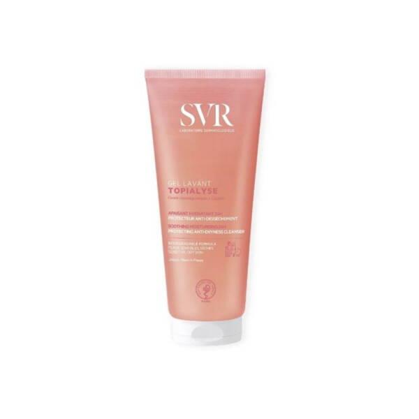 SVR Topialyse Gentle Cleansing Gel for Sensitive Skin - 200ml, Moisturizing, Suitable for Babies, Children, and Adults