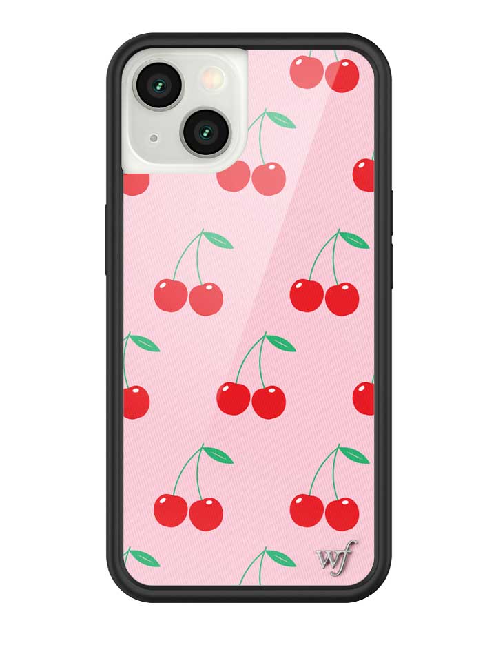 Pink Cherries iPhone Case