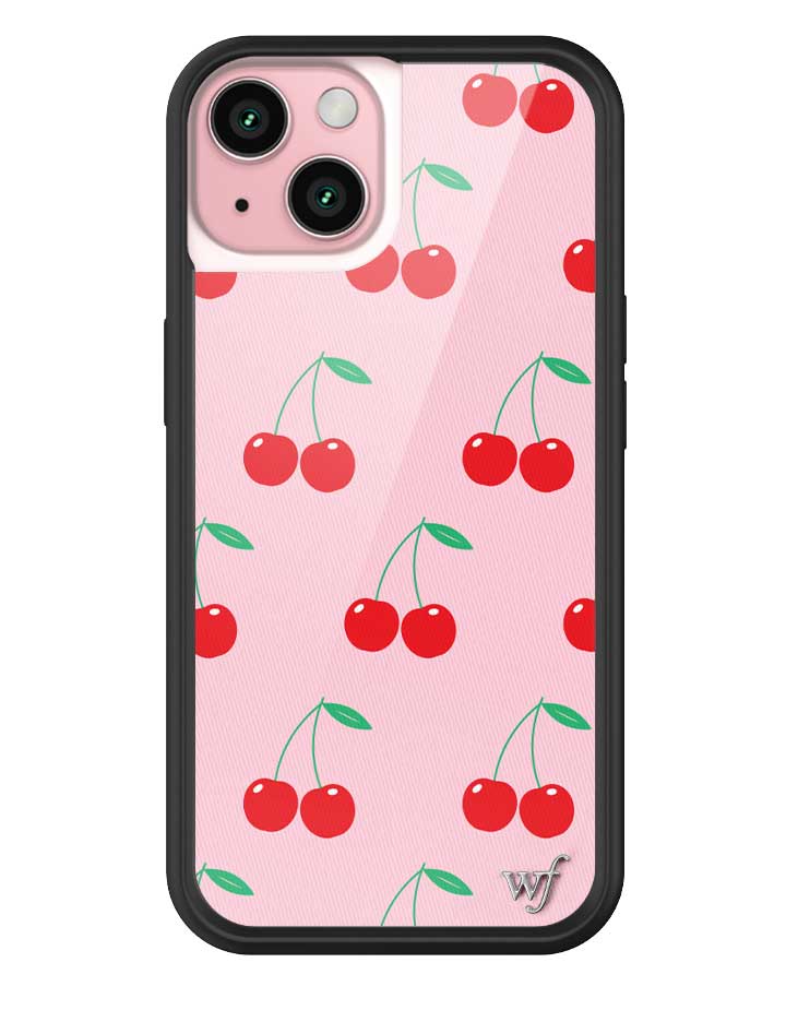 Pink Cherries iPhone Case