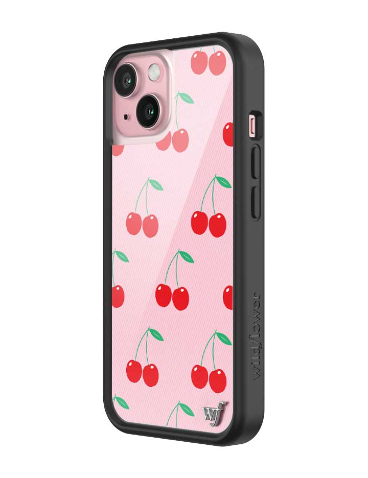 Pink Cherries iPhone Case