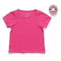ParkerandTalia The Everday Sensory Friendly Pink Tee w Chewy Necklace-*actual chewy necklace design may vary, but c — sensory-friendly tee