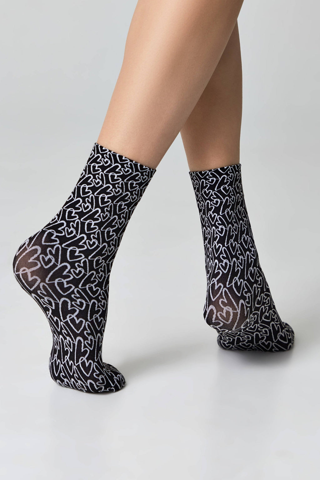 TheRanok.com Dense Socks Conte Fantasy - "Love" Designs — color detail