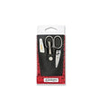 Solingen Manicure Set - Professional Nail Care Kit with Case, Scissors, Cuticle Tool, Nail File & Tweezers