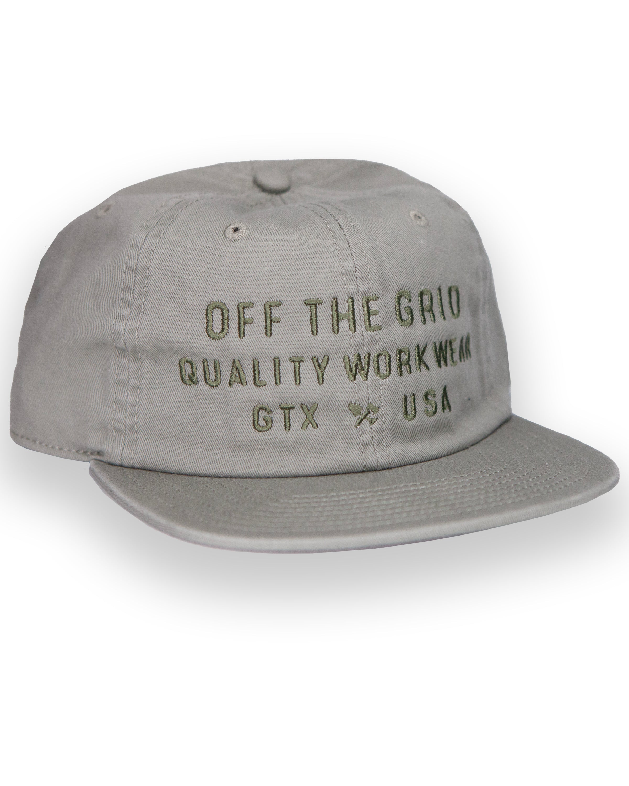 Off The Grid Surplus Plated Hat — color detail