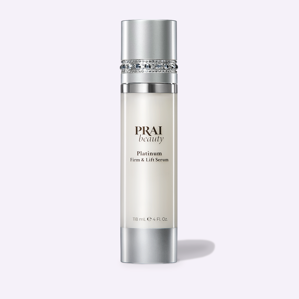 PRAI Beauty Platinum Firm & Lift Serum — lifestyle context