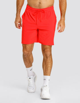 AARON 7" INSEAM SHORT - FLAMENCO RED