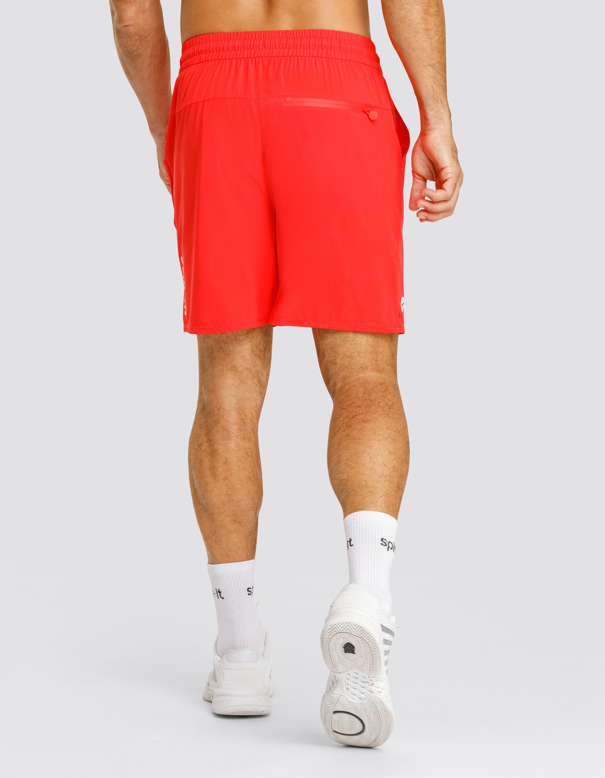 AARON 7" INSEAM SHORT - FLAMENCO RED
