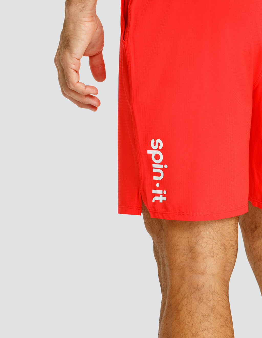 AARON 7" INSEAM SHORT - FLAMENCO RED
