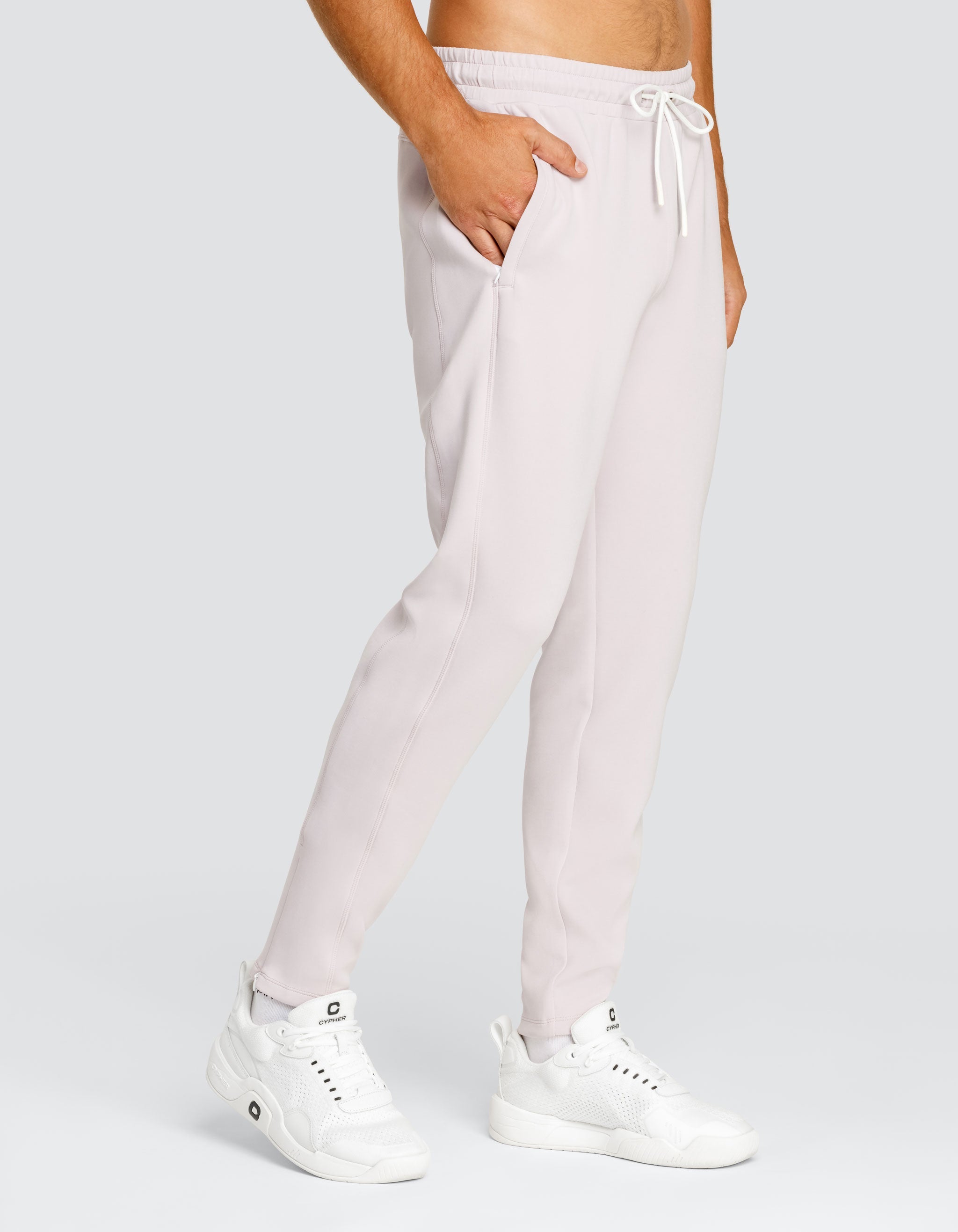 JUNIOR MID-RISE JOGGER - MISTY LILAC