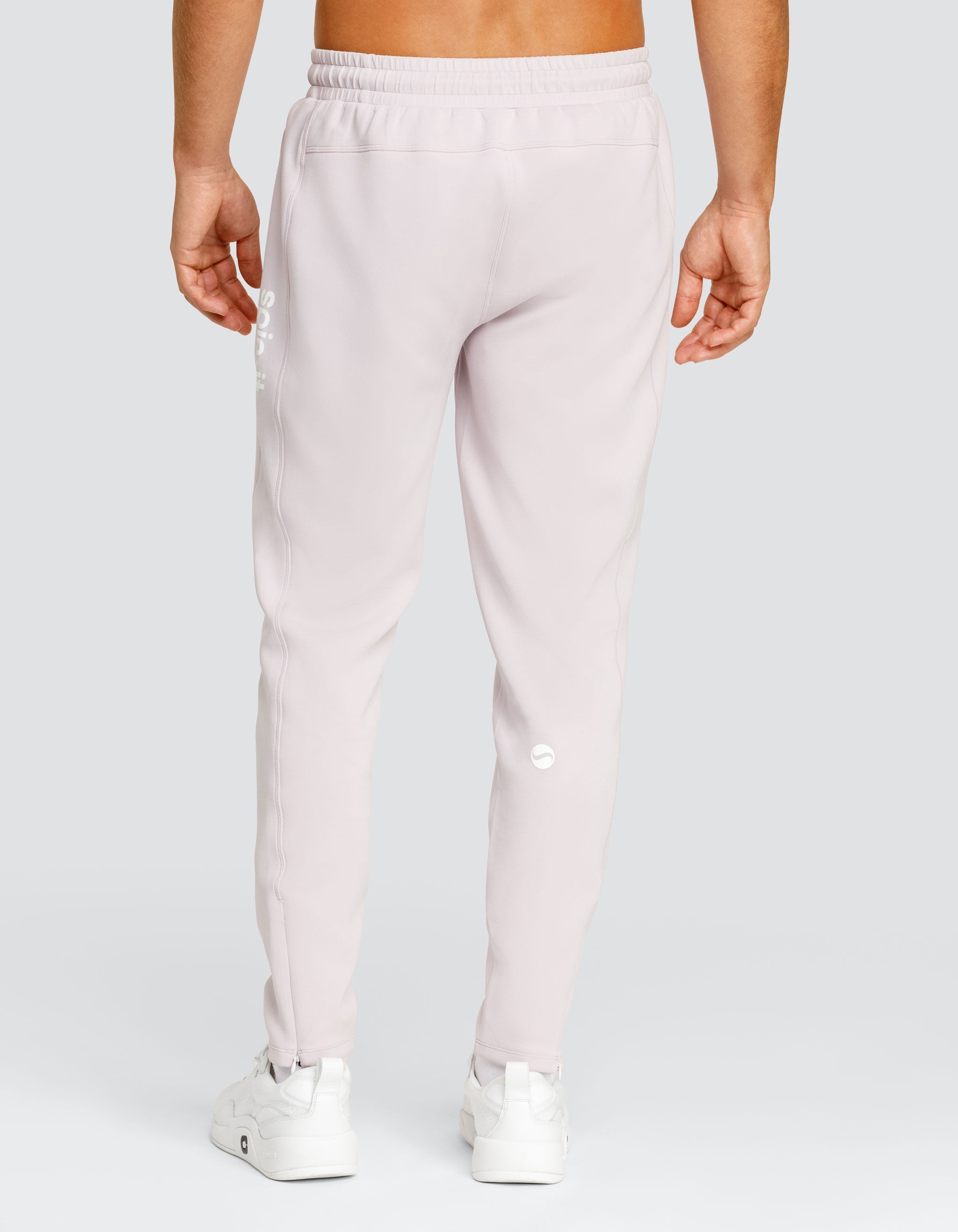 JUNIOR MID-RISE JOGGER - MISTY LILAC