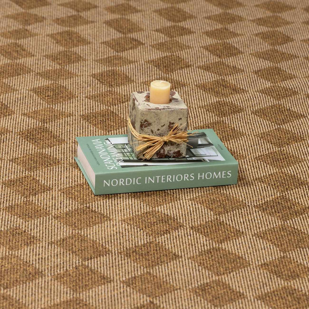 Kuval Checkered Brown Outdoor Rug – Boutique Rugs, view 25