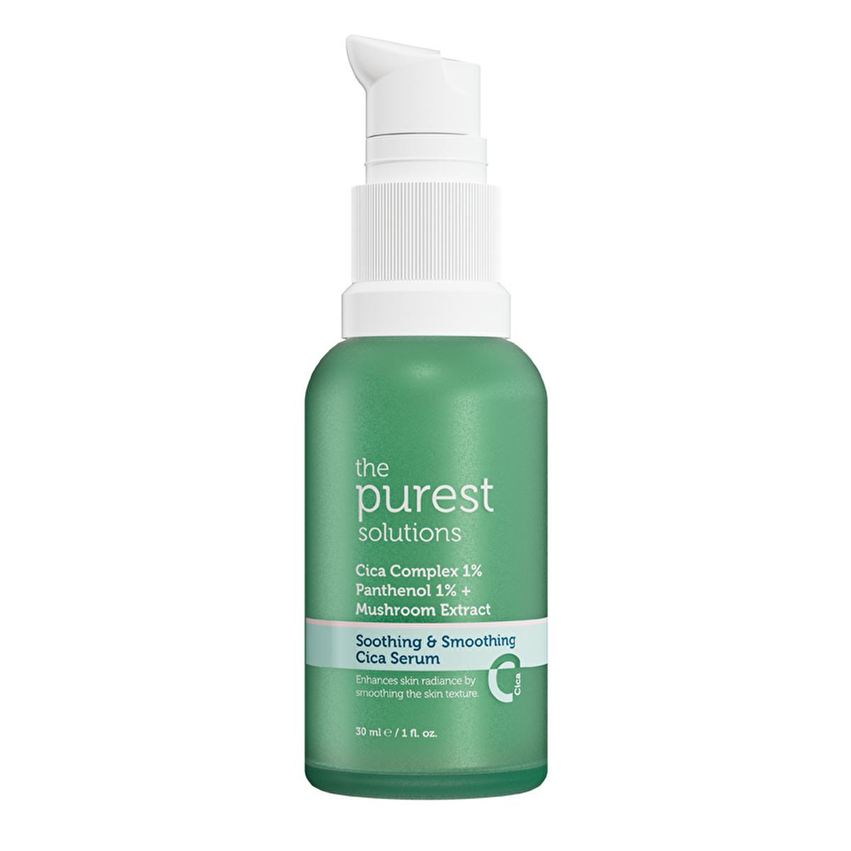 The Purest Solutions Cica Serum: Soothe & Repair Sensitive Skin, Reduce Redness, Deep Hydration - Best Skin Barrier Repair Facial Serum