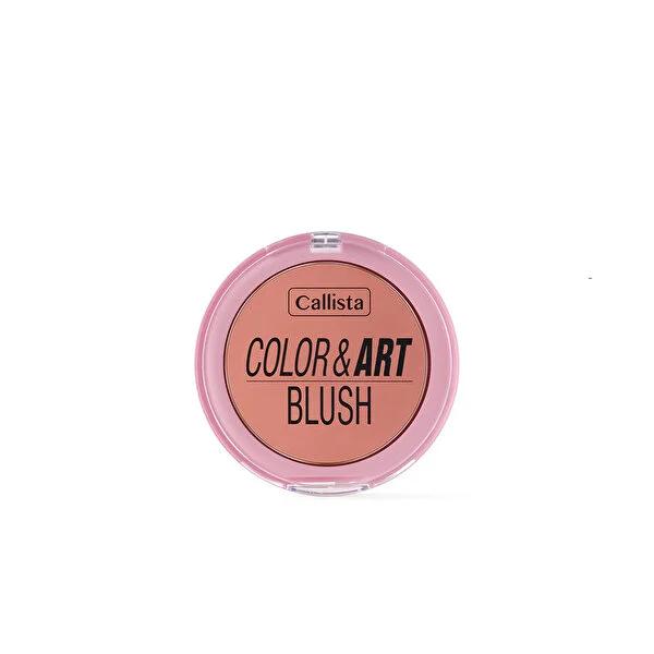 Callista Color Art Blush - Natural Pink Powder Blush for a Healthy Glow - Makeup Blush