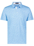 White Water Life Spirits Print Polo