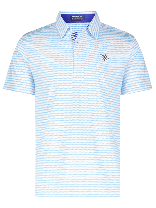 Dockline Striped Polo by White Water Life