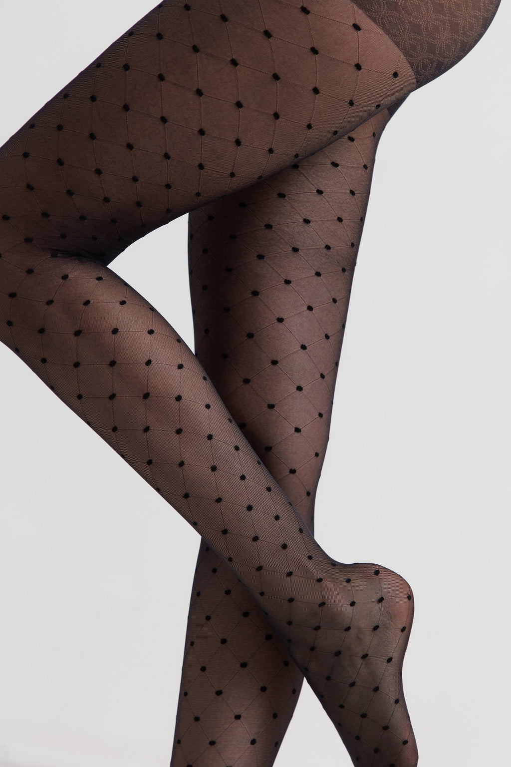 TheRanok.com Fantasy Tights Conte Pois - Geometric Dots Pattern — packaging