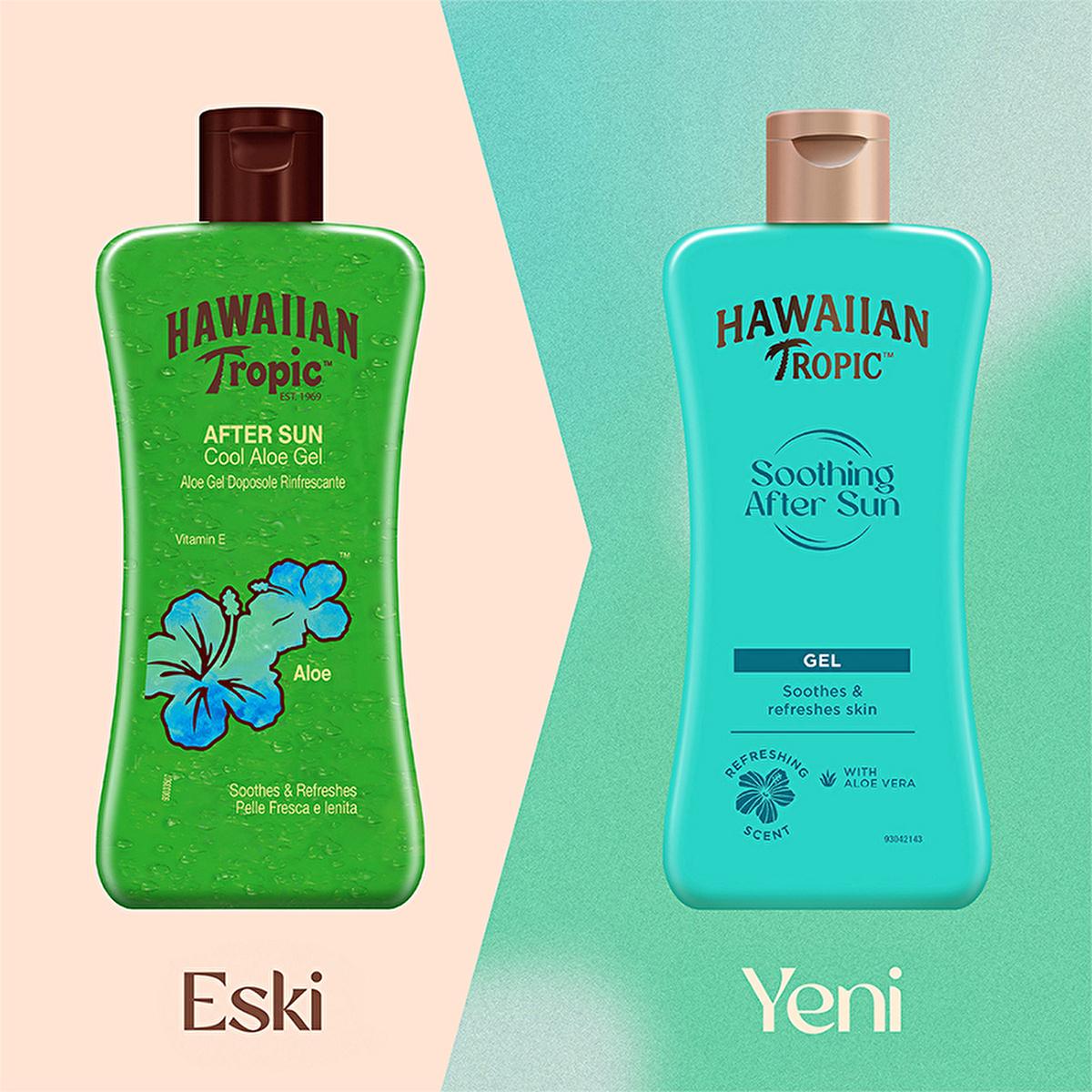 Hawaiian Tropic Aloe Vera After Sun Gel: Soothing Sunburn Relief, Vegan & Cruelty-Free, Recycled Packaging - 6.76 fl oz