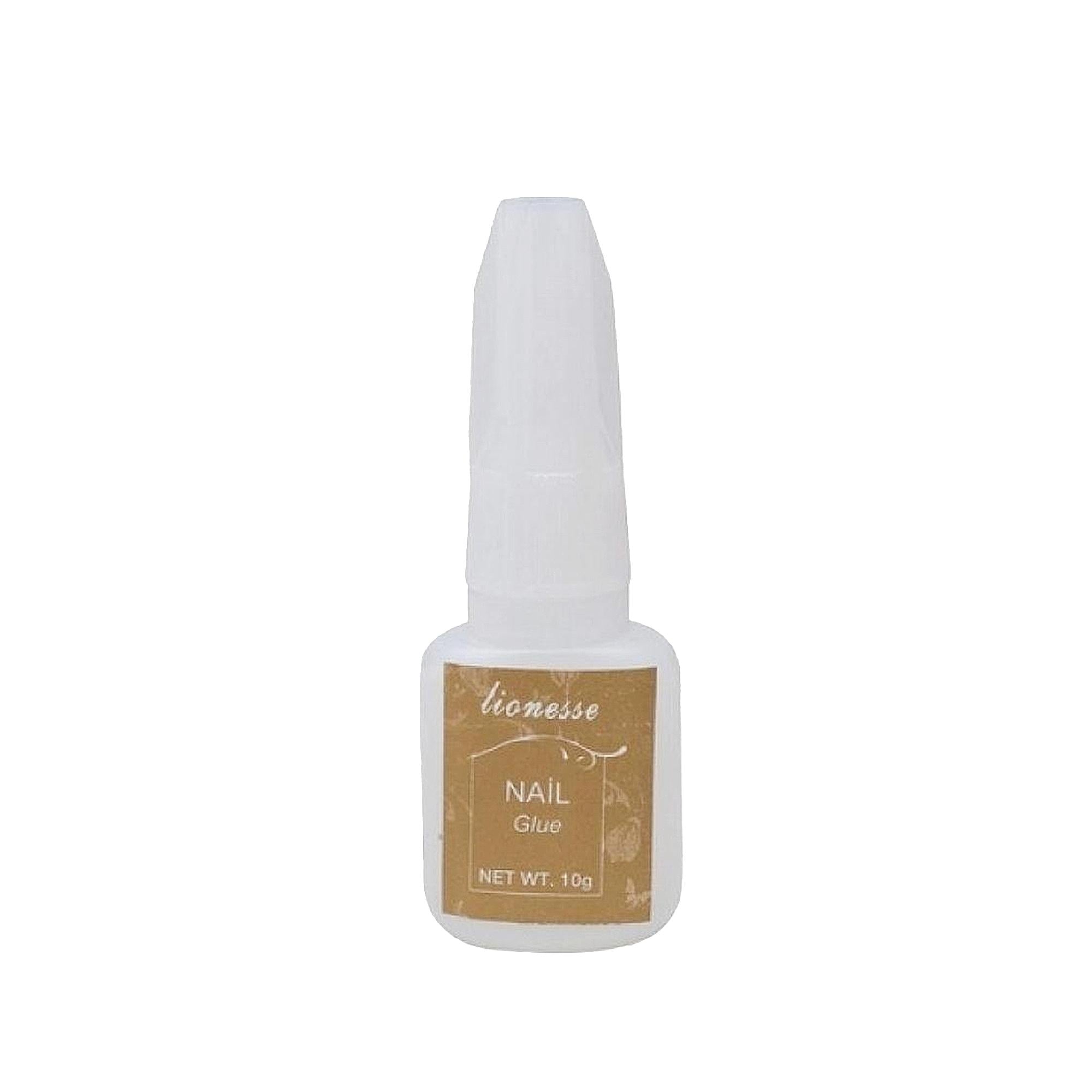 Lionesse Nail Glue 10g - Strong & Fast Bonding Adhesive for Artificial Nails