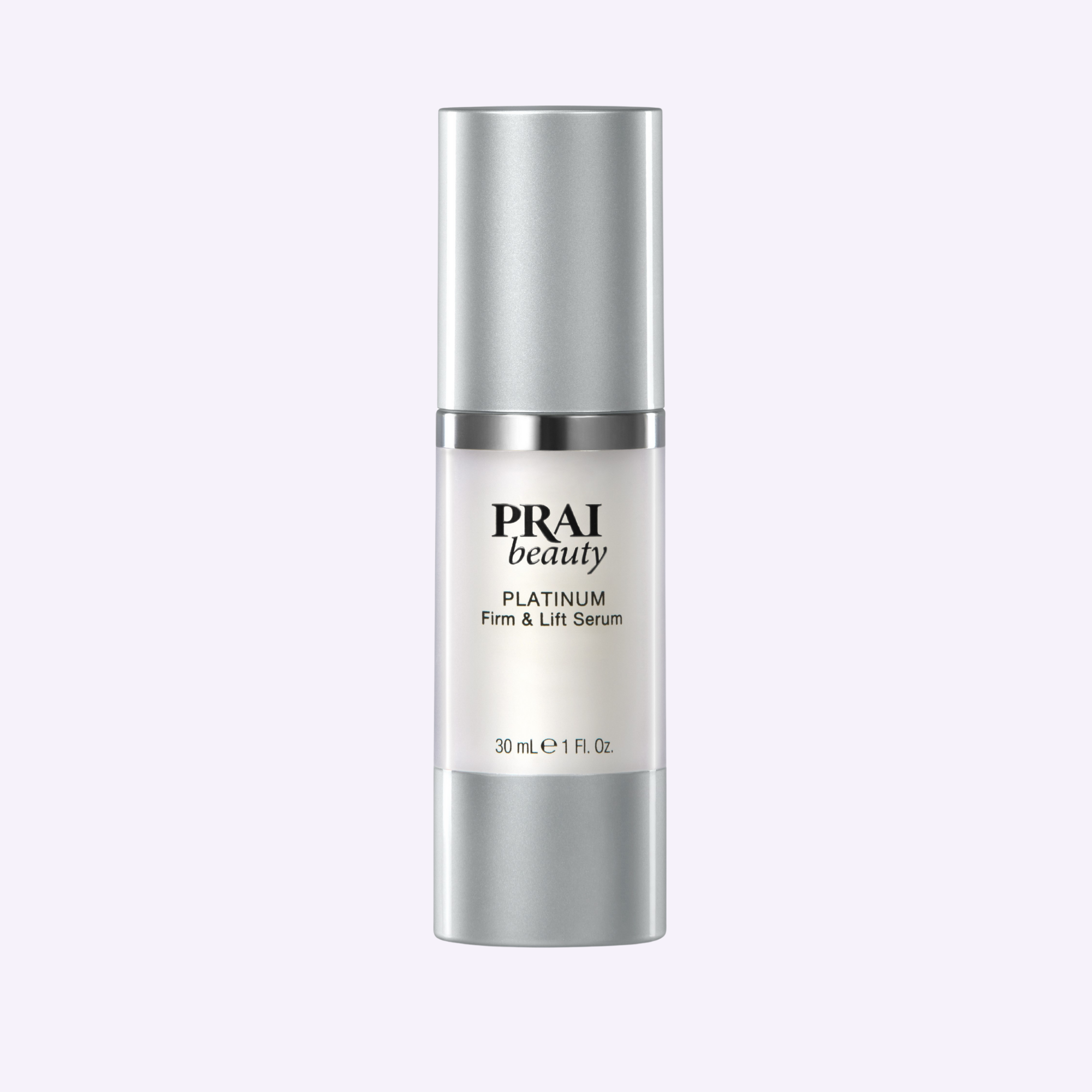 PRAI Beauty Platinum Firm & Lift Serum — detail close-up