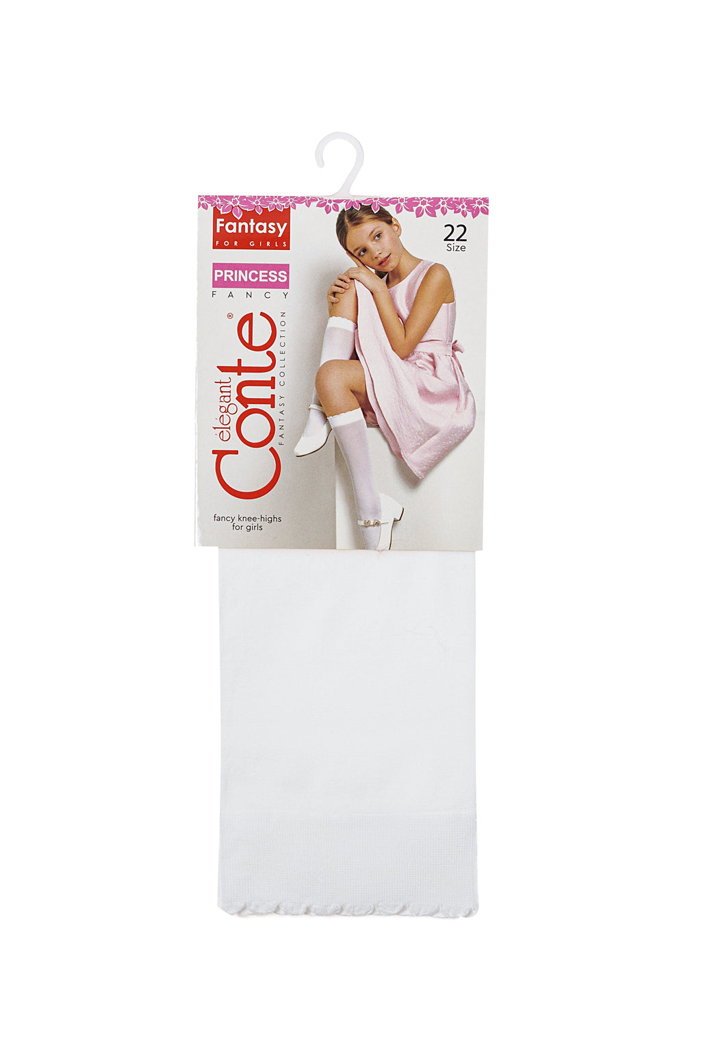 TheRanok.com Conte Knee-High Socks for girls - Princess 40 Den — side view
