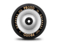 Proto Wheels Classic Full Core Grippers 110mm Black on Raw (Pair) by Skates USA
