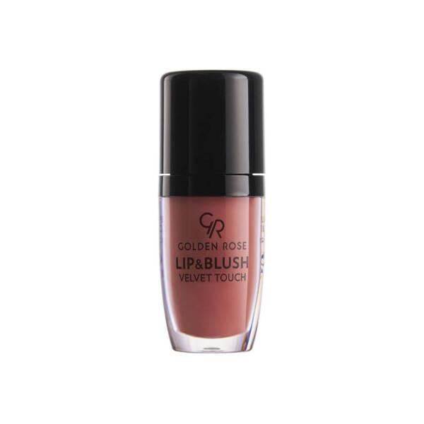 Golden Rose Lip & Blush Velvet Touch 4.5ml No:01 - Multipurpose Cosmetic for Lips and Cheeks