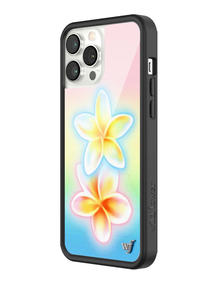 Pastel Plumeria iPhone Case