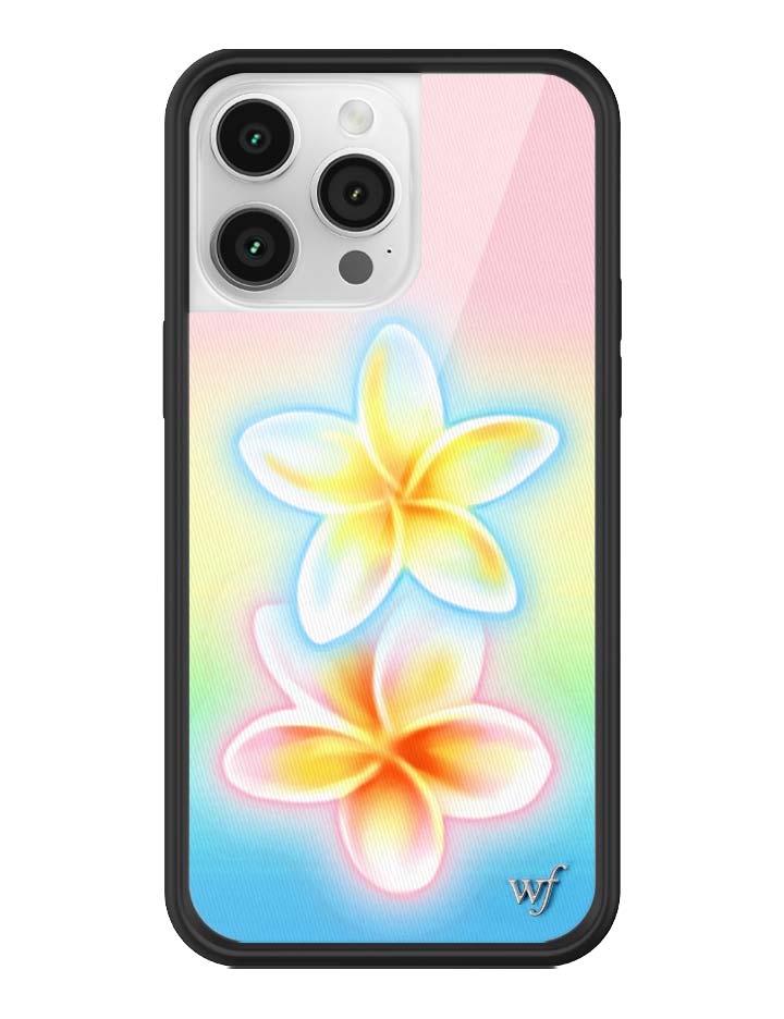 Pastel Plumeria iPhone Case