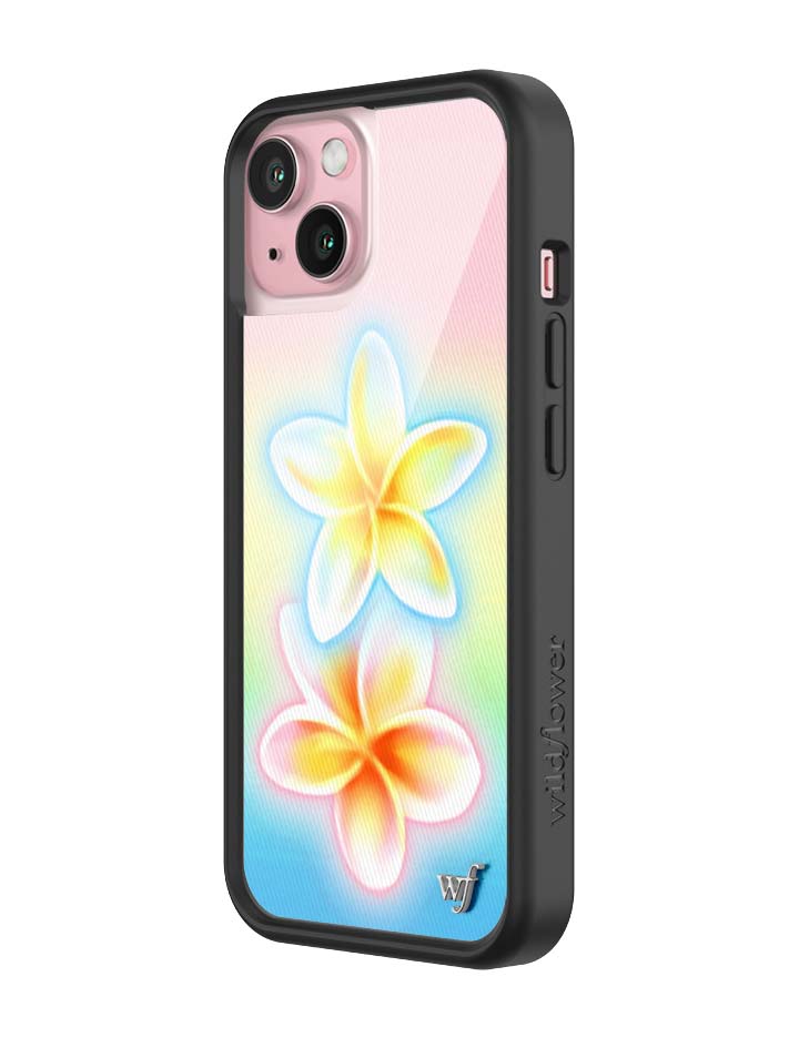 Pastel Plumeria iPhone Case