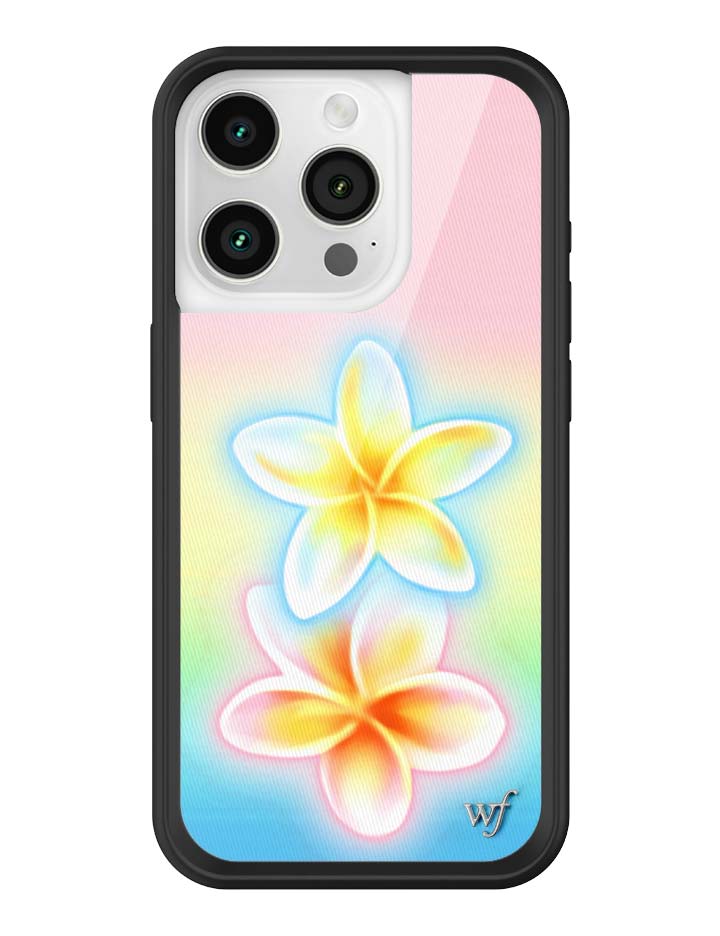 Pastel Plumeria iPhone Case