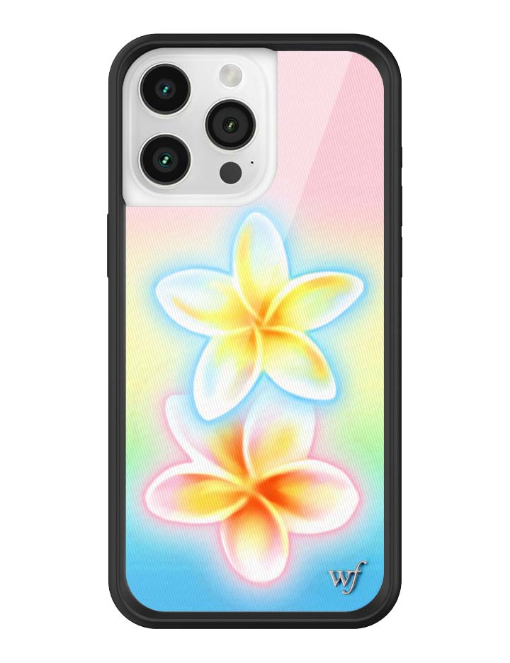 Pastel Plumeria iPhone Case